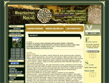 Tablet Screenshot of beltine.cz